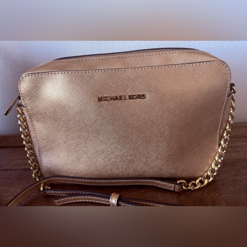 Michael Kors Tan Crossbody Bag